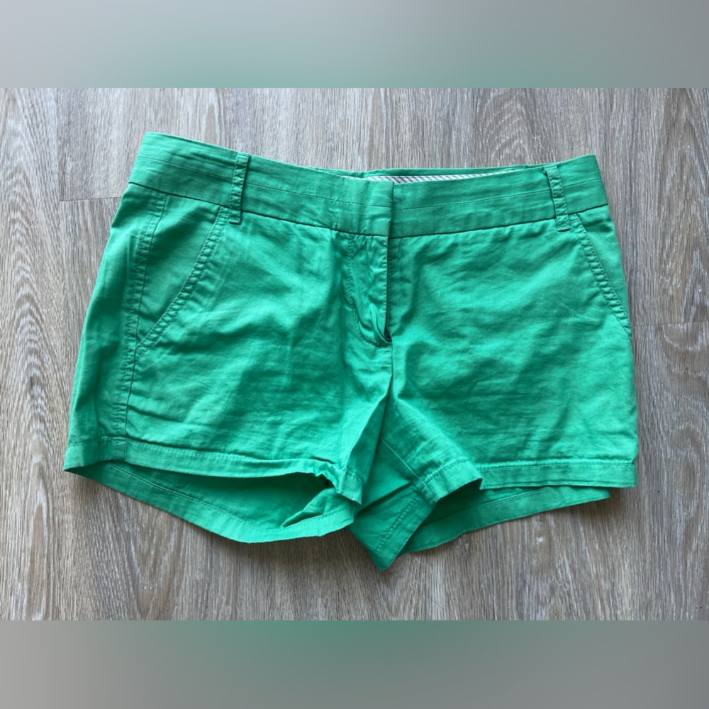 Green J. Crew shorts- size 2